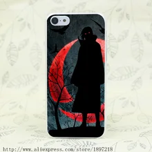2832 Т Учиха Итачи Наруто Шаринган Жесткий Прозрачный Чехол для iphone 4 4S 5 5S 5C SE 6 6 s Плюс 7 7 плюс
