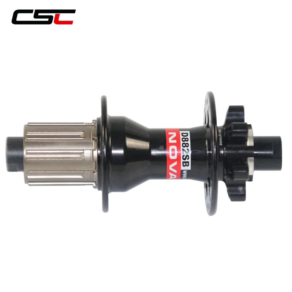 Buy NOVATEC D882SB 4 In 1 thru axle hub 6 bolt disc