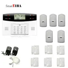 SmartYIBA Wireless GSM SMS Home Burglar Security Alarm System LCD Keyboard Russian Spanish French Italian Czech Voice