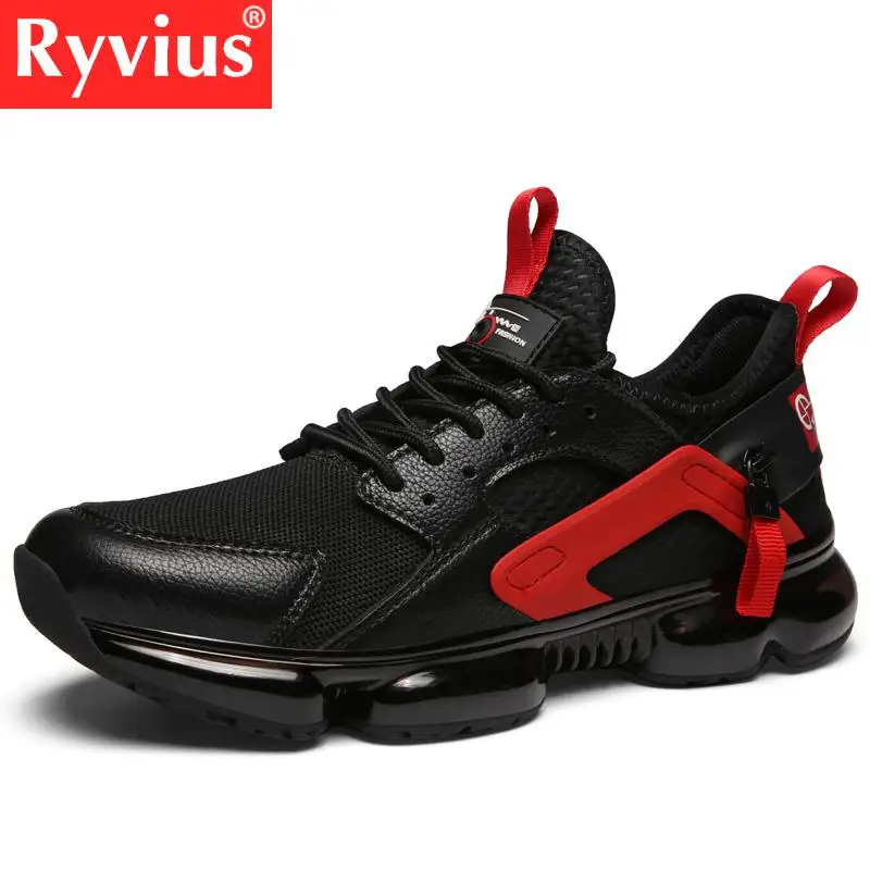 

Ryvius 2019 New Non-slip Running Shoes Breathable Flying Woven Sports Shoes Trend Air Cushion Shock Absorber Running Shoes Hot