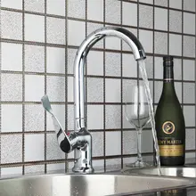 Горячая/холодная Chrome воды Кухня умывальник кран + шланг torneira 8471/4 умывальник водопроводной воды судно Туалет смесители, смеситель и кран