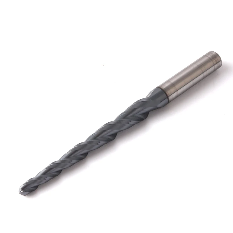 Augusttools Ball Nose Tapered End Mill HRC55 Tungsten Solid Carbide Milling cutter Cnc Taper Wood Metal End Mill 3.175mm 4mm 6mm