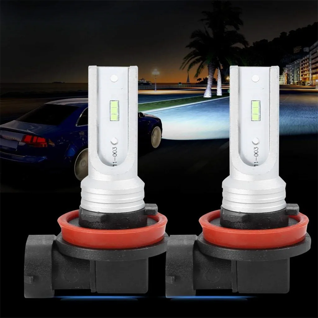 CARPRIE Car light 2019 hot sale 2XH8 H11 Led Fog Light Bulb 72W CSP-Y11 White 6000K/Blue 8000K Optional high quality 9722 | Автомобили и