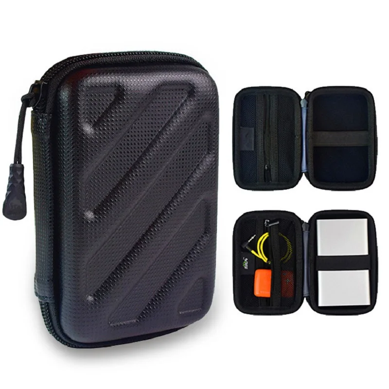2.5" Bag Case for External Hard Drive Disk/Electronics Cable Organizer