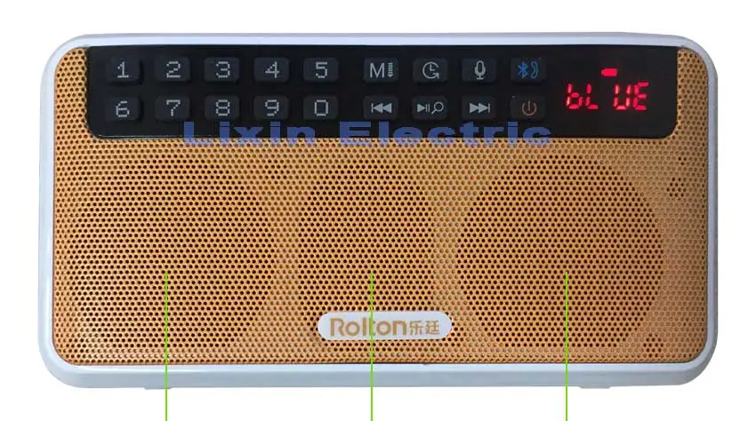 Rolton E500 стерео Bluetooth динамик Портативный беспроводной сабвуфер музыкальная звуковая коробка Громкая связь s FM радио и фонарик