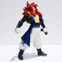 Аниме рис игрушки Драконий жемчуг Z Супер Саян 4 Gogeta Игрушка Фигурка героя модель игрушки Драконий жемчуг z фигурки