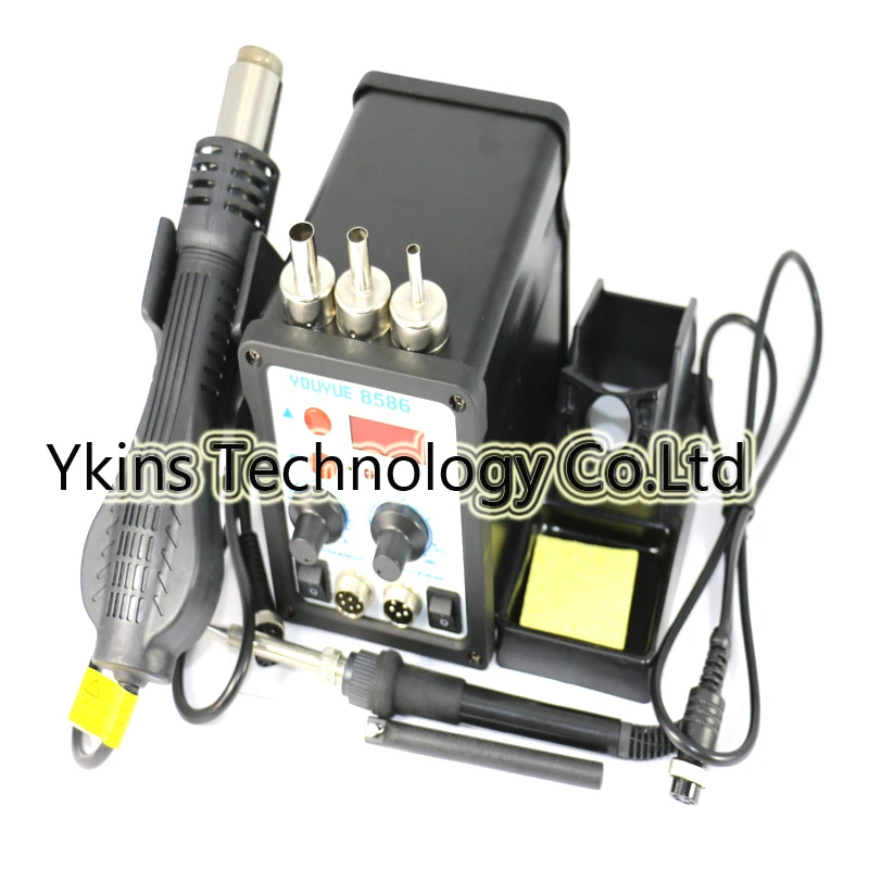 YOUYUE 8586 700 Вт 2 в 1 стандартный паяльник с горячим воздухом для сварочного ремонта