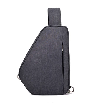 

8PCS / LOT Multi Function Sling Bag Polyester Chest Pack Men Messenger Bags Casual Travel Fanny Flap Small Unisex Shoulder Bag