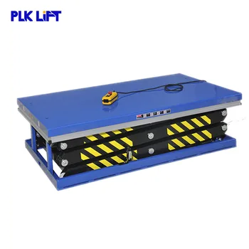 

Hydraulic Scissor Lift Platform in Warehouse