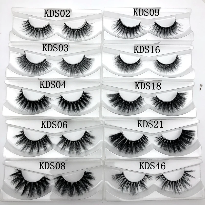 

Mikiwi 3d silk eyelashes crisscross handmade false eyelashes 3D strip silk eyelashes thick faux mink eyelashes Makeup 10 style
