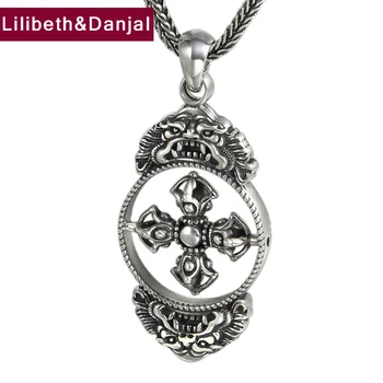 

Buddha Pendant 100% Real 925 Sterling Silver fine Jewelry For Men Women Lucky Peace Brave Troops Necklace Pendant 2020 New P52