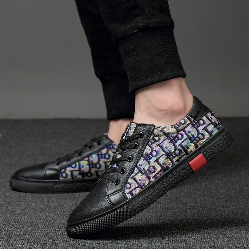 

MYCOLEN Summer Autumn Men Shoes Plus Size High Quality Casual Men Shoes Lace-Up Handmade Shoes New Arrivals Sapato Masculino