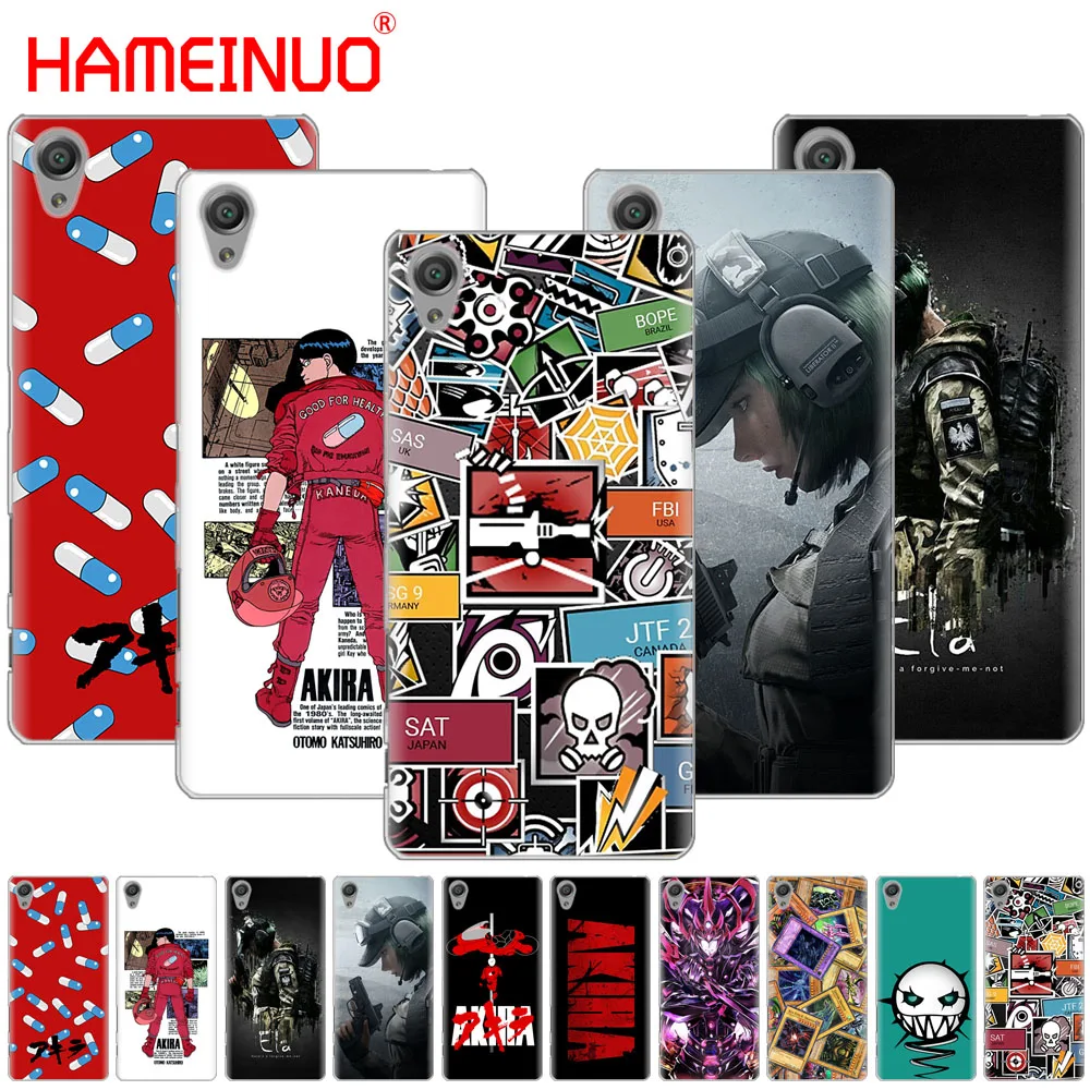 

AKIRA Voltron Rainbow Six Siege YuGiOh Cover Case for sony xperia C6 XA1 XA2 XA ULTRA X XP L1 L2 X XZ1 compact XR/XZ PREMIUM