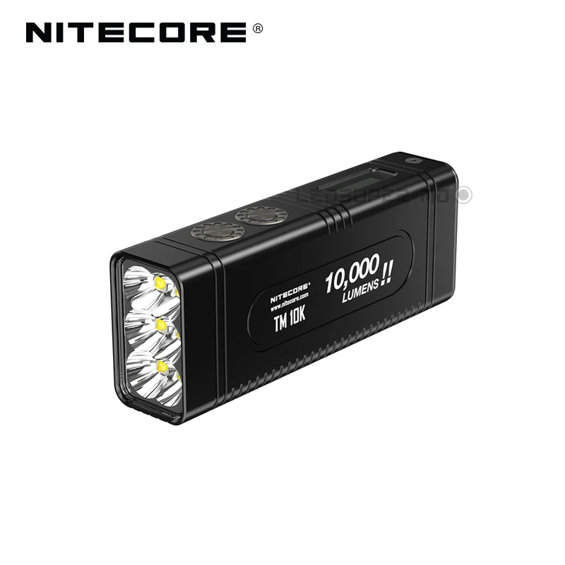 Новое поступление Nitecore TM10K 10000 люменов вспышка светильник компактный и умный острый светильник встроенный литий-ионный аккумулятор 4800 мАч