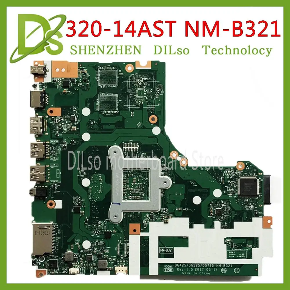 50% OFF  KEFU NM-B321 motherboard for Lenovo 320-14IKB 320-14AST motherboard DG425 DG525 DG725 NM-B321 AM942