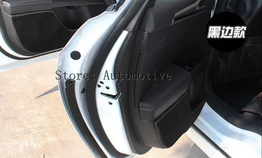 Xukey пригодный для Hyundai Tucson двери анти-Kick коврик дверь удар защита мат anti удар защитника коврик