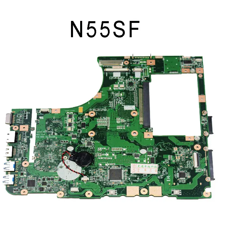 

Top quality Laptop Motherboard for ASUS N55SF N55SL N55S REV 2.0 HM65 DDR3 full Tested shipping off