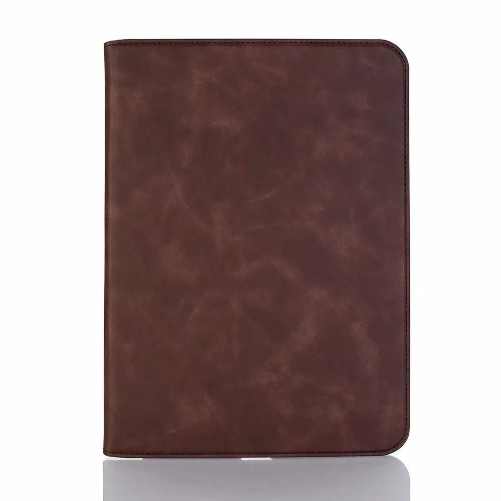 Чехол для iPad Pro 11 простота из искусственной кожи Smart Cover Folio чехол Авто Пробуждение чехол для нового Apple iPad Pro 11 - Цвет: Dark Brown