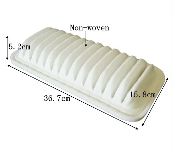 LEXUS RX400H 158*367*52mm|air filter 