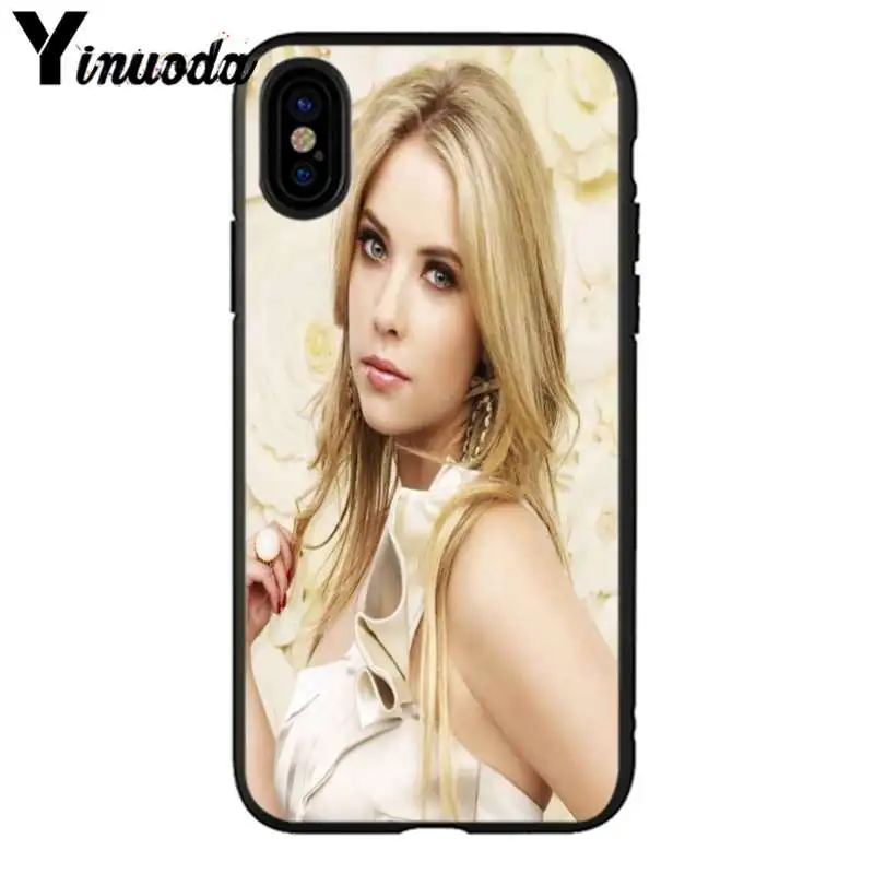 Yinuoda Ashley Benson черный ТПУ мягкий резиновый чехол для телефона iPhone 8 7 6 6S Plus 5 5S SE XR X XS MAX