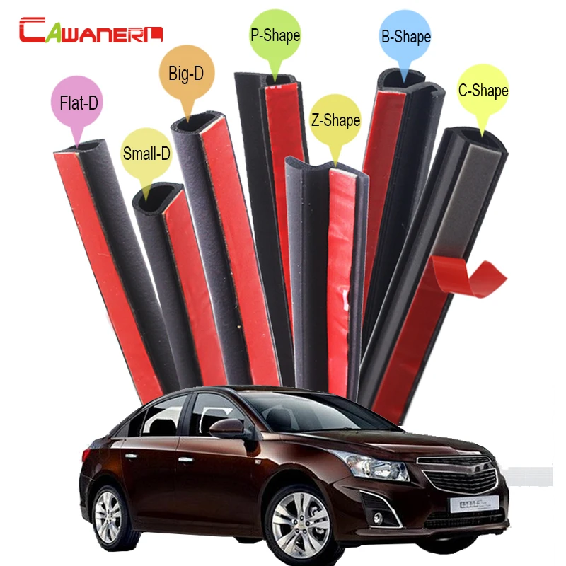 Уплотнительная лента Cawanerl для Chevrolet Epica Cobalt Cruze Corsicas Spark набор резиновых