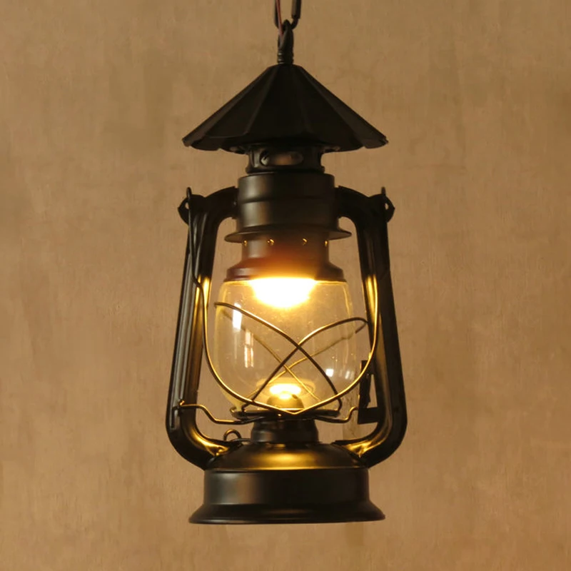 Barn Lantern nostalgic vintage pendant lights project light bar lamps