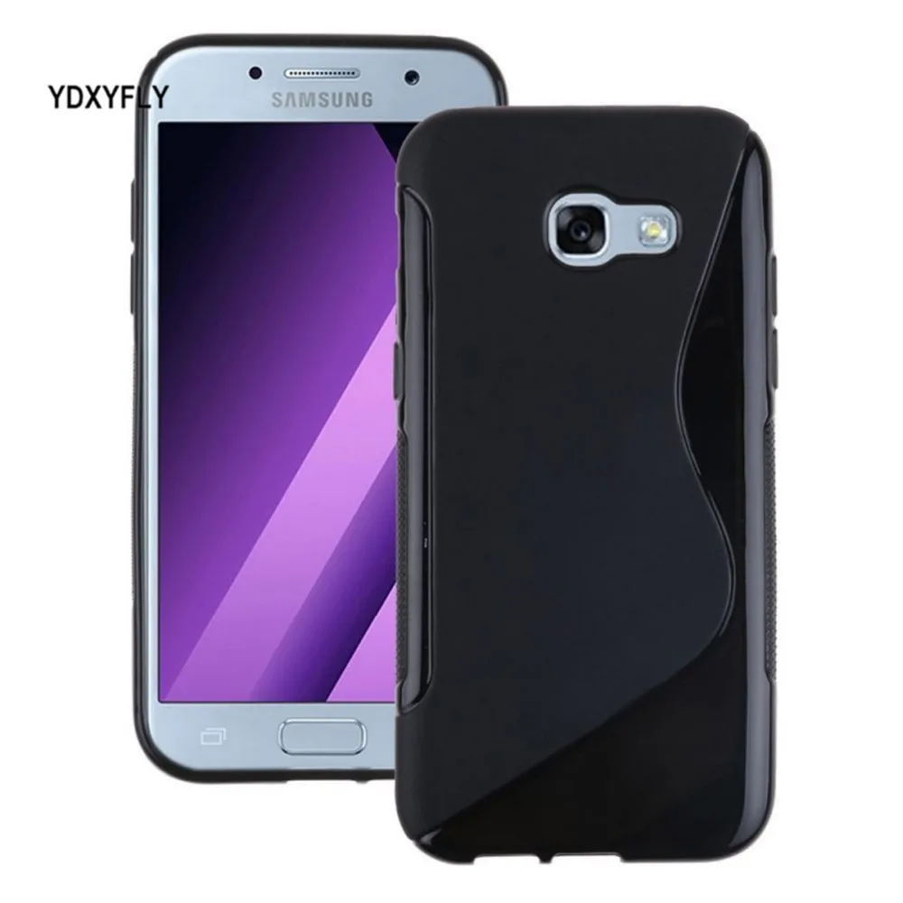Гибкий чехол для samsung Galaxy A3 A5 A7 2016 2017 A320 A520 A720 S линии ТПУ A310 a510 A710 Резина Матовая
