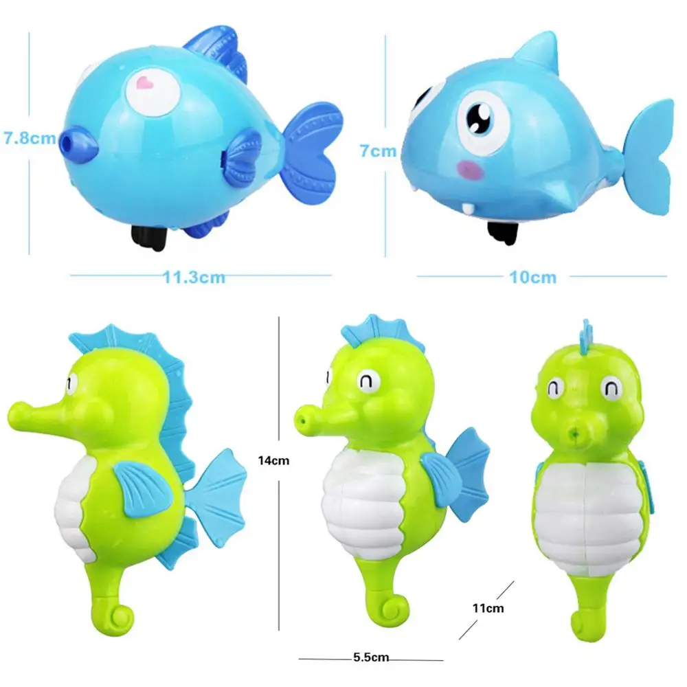 Baby Creative small clockwork dabbling toys Kawaii cartoon Animal colorful swimming turtles Bathtub play water toys for children Baby Creative small clockwork dabbling toys Kawaii cartoon Animal colorful swimming turtles Bathtub play water toys for children