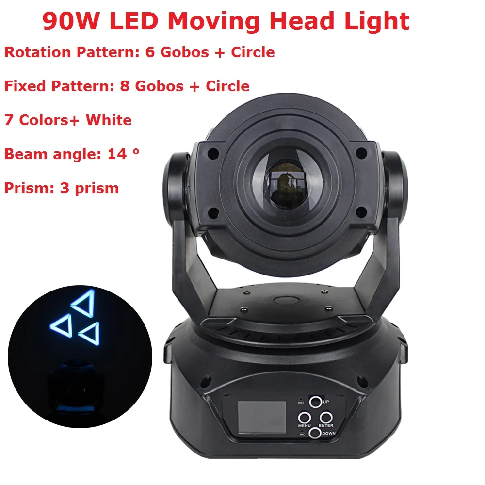 

Factory Directly Sales 1Pcs Moving Head Lights Mini LED 90W 540/270 Degree Variable Motorized Focus For Dj Disco KTV Nightclubs