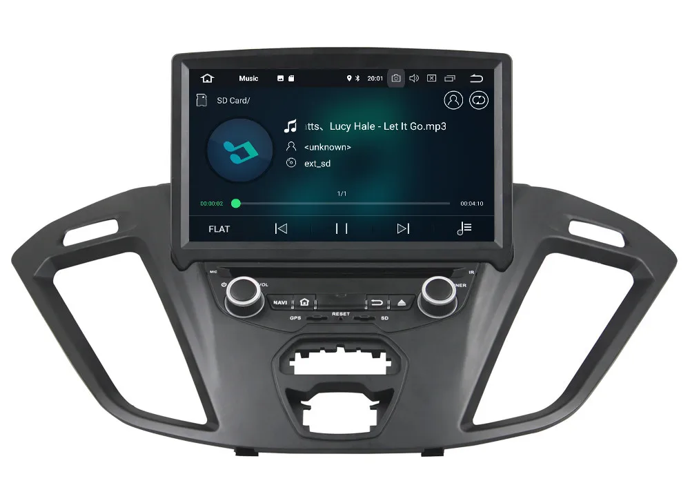 Sale KLYDE 8" 4G WIFI Android 8.0 Octa Core 4GB RAM 32GB ROM Car DVD Multimedia Player Radio Stereo For Ford Transit Custom 2013-2018 4
