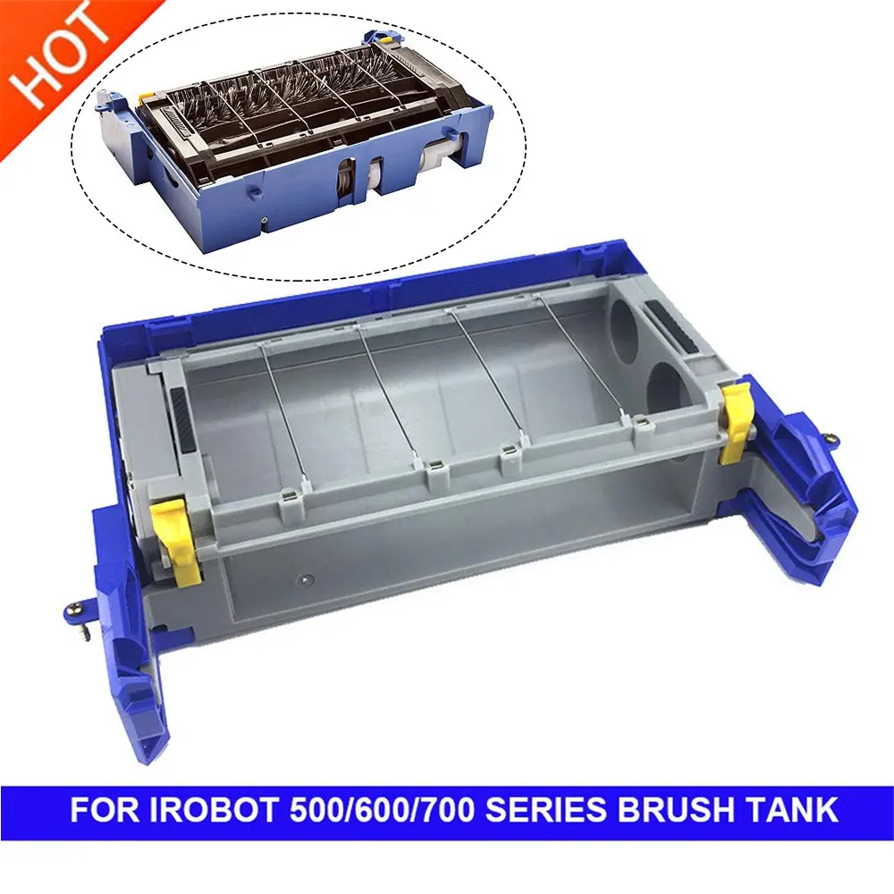 

Cleaning Head Module Sweeper Replacements Enhanced Cleaning Head Accessories for Irobot Roomba 500/600/700 Series Brush Tank