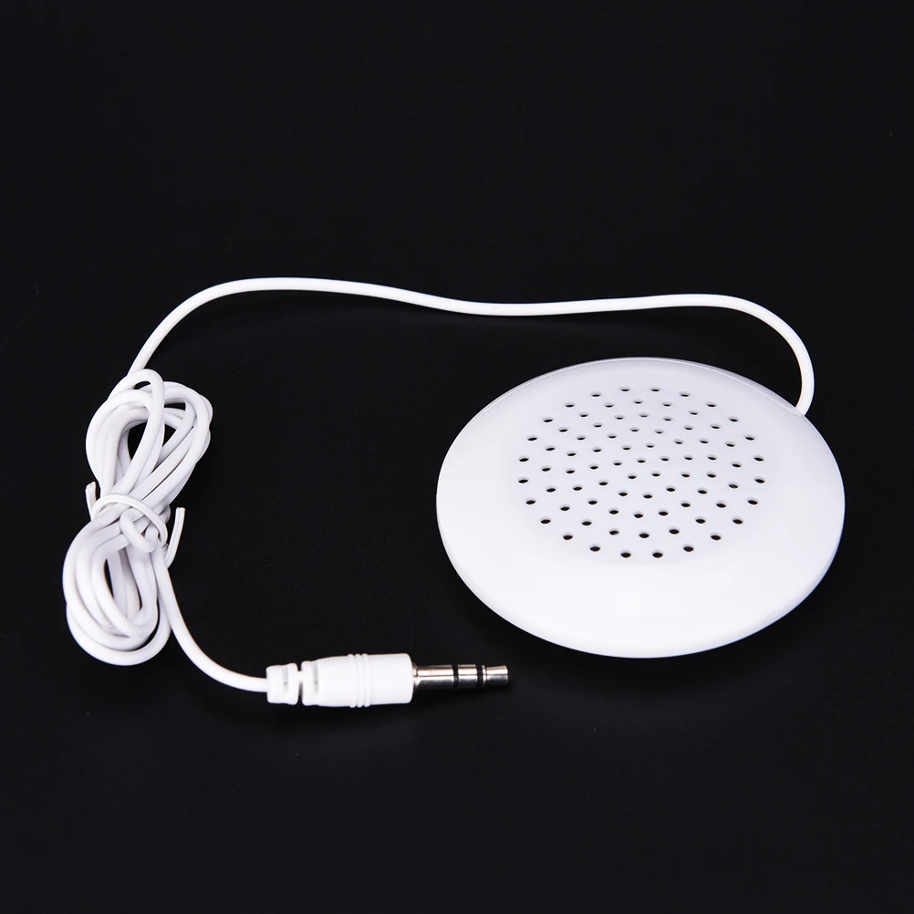 1pcs 3.5mm Pillow Speaker For MP3 MP4 Music Player CD Radio Portable Speaker