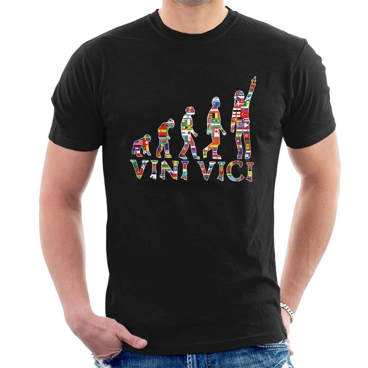 

Vini Vici Flags Logo T Shirt Psy Trance Music Fans B31 Cool Casual Pride T Shirt Men Unisex New Fashion Tshirt Loose Size