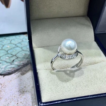 

Adjustable 925 Sterling Silver Ring Findings Mountings Settings Parts Fittings for Pearls Jades Corals Stones Beads