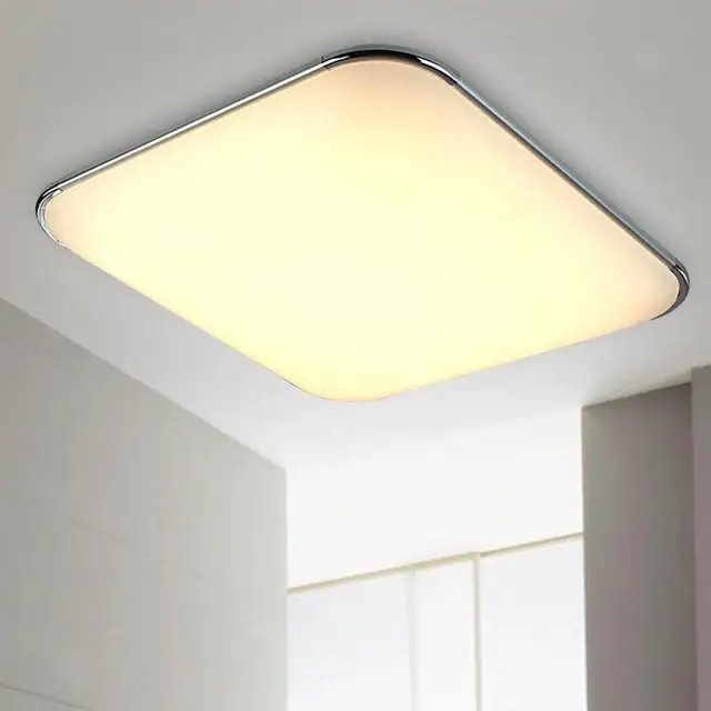 Square Ceiling Flat Panel Down Light Chandeliers Fixtures Square Ceiling Flat Panel Down Light Chandeliers Fixtures Warm White Modern Led