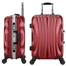  Graspdream Women Travel Luggage Suitcase bag,Waterproof PC Aluminum frame Box with Wheel,20