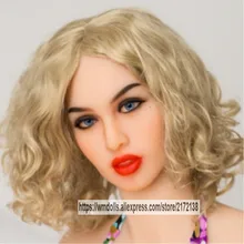 Beautiful WMDOLL Real Sex Doll Head For Realistic Dolls With Oral Sexy Fit For Body 145cm To 172cm