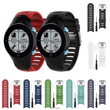 

Silicone Replacement Wrist Strap Watch Band For Garmin Forerunner 610 Watch with Tools