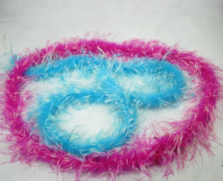 

Custom make 1ply ostrich feather boa, 10yards/lot/color, please choose color from color chart