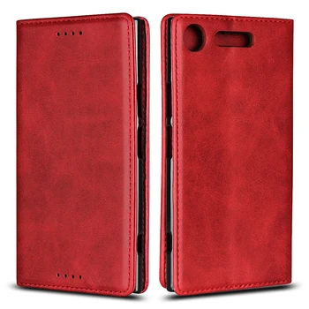 

Classic PU Leather Wallet Case Book Design Strong Magnet Flip Cover for Sony Xperia XA1 Ultra for Sony Xperia XA2 Ultra case
