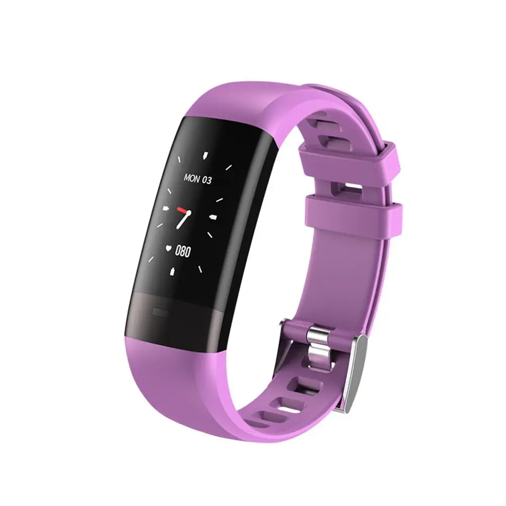 

Waterproof IP67 Color Screen Blood Pressure Monitoring Smart Bracelet Sleep Pedometer Sports Bracelet For Android And IOS Phones