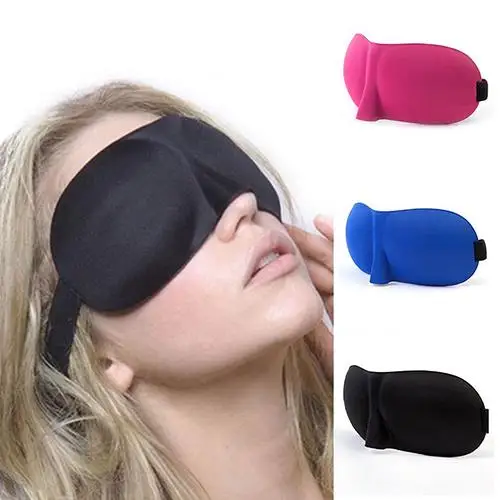 

Home Travel 3D Sleep Mask Sleeping Eye Mask Eyeshade Cover Shade Eye Patch Women Men Soft Portable Blindfold Travel Eyepatch