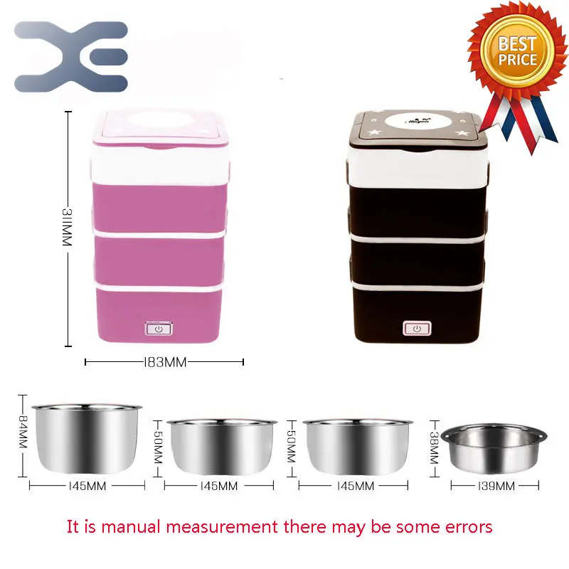 4 Слои площади риса Плита 2.2l мелкая бытовая техника Электрический Коробки для обедов электронный отопление Коробки для обедов