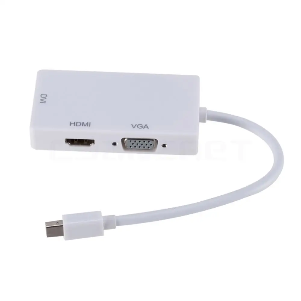 Видеокабель конвертирует мини порт дисплея DP в HDMI DVI VGA HD разъем штекер гнездо