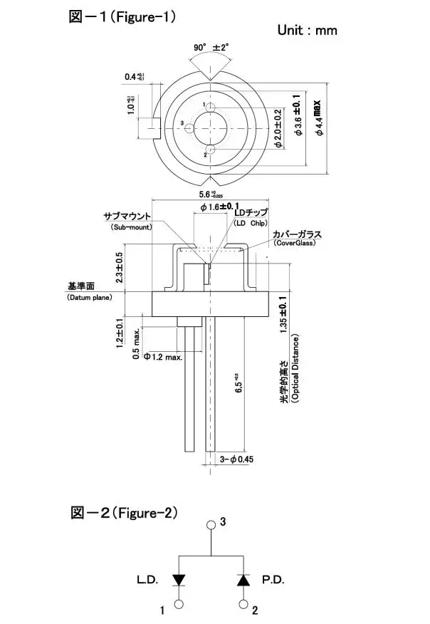780nm 10mw 5.6mm ROHM RLD78NZM5 11071018-2