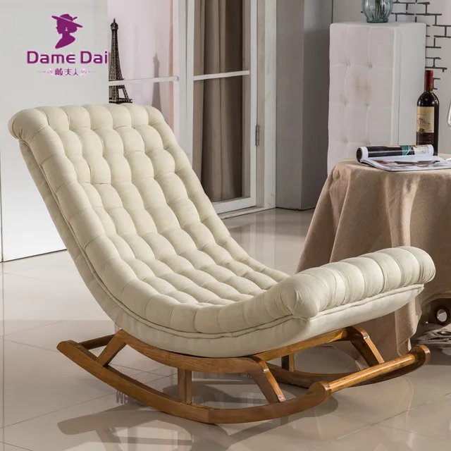 Chaise Rocking Lounger Chair 3
