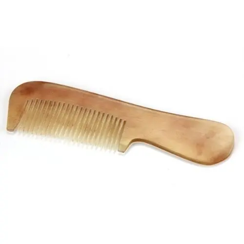 

Professional Beauty Ox Horn Hair Comb Brush Spa Massage Salon