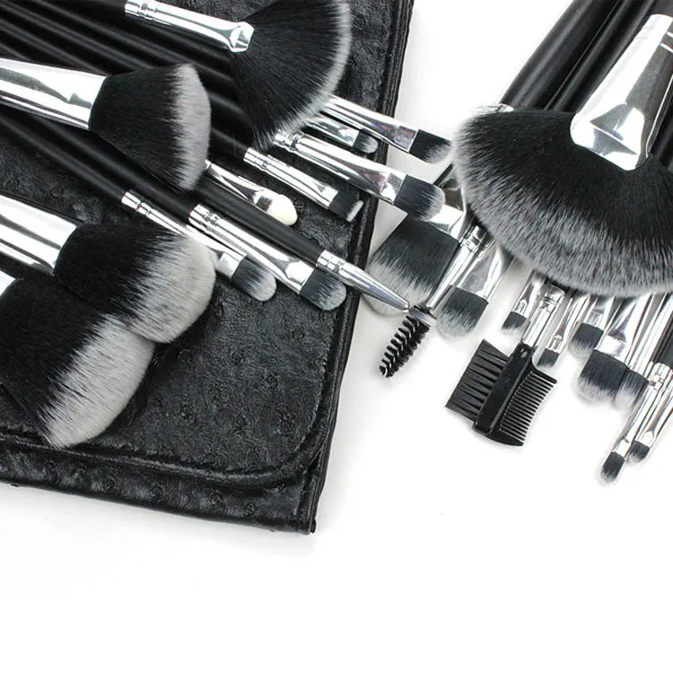 24 pcs Makeup brush set High Quality Soft Hair Professional Makeup Artist Brush Tool kitin Eye