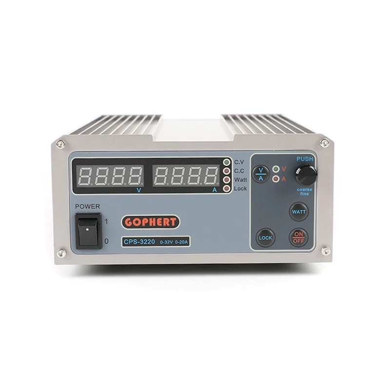 US $102.30 CPS 3220 Precision Compact Digital Adjustable DC Power Supply OVPOCPOTP 32V20A 220V 001V001A EU Cable