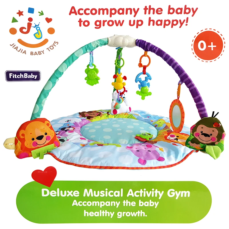 deluxe musical activity gym